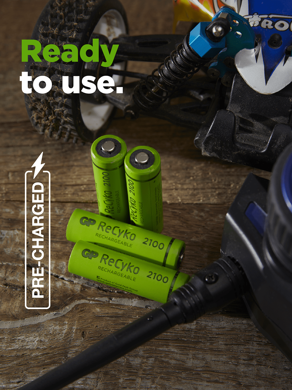 recyko battery - pre charged