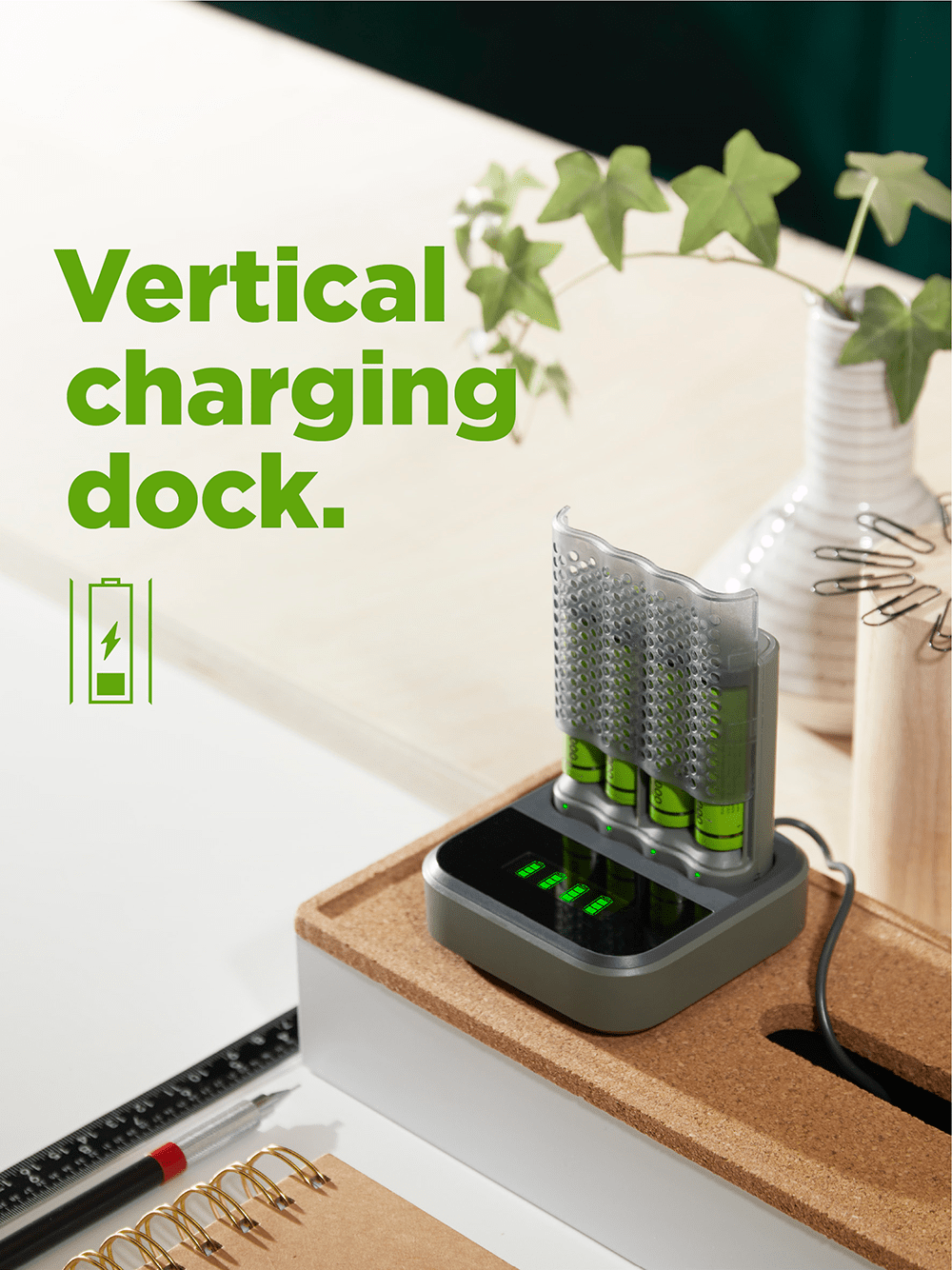 recyko speed charger dock - vertical charging dock