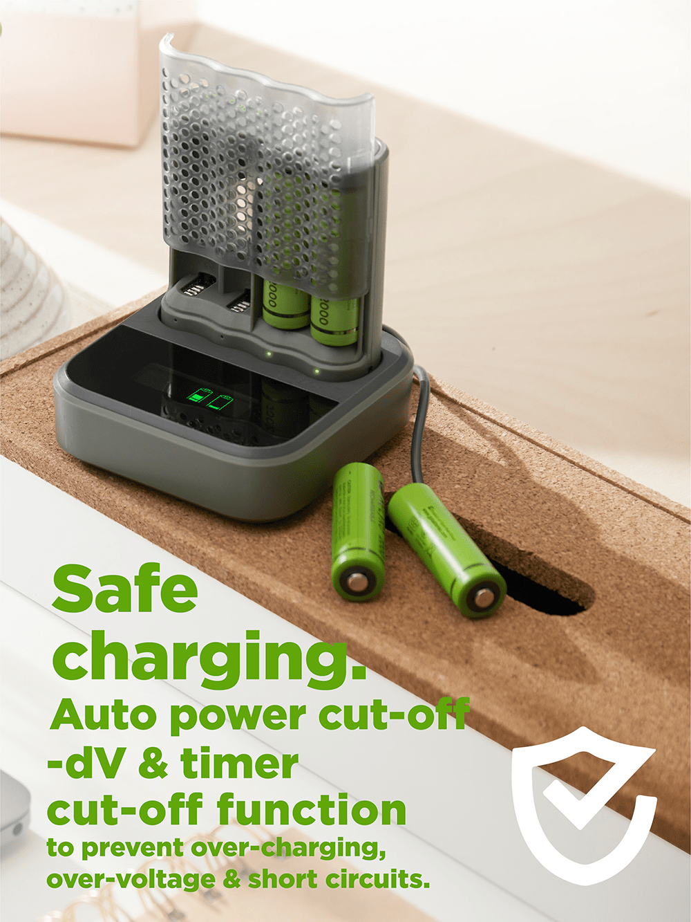 recyko speed charger dock - safe charging