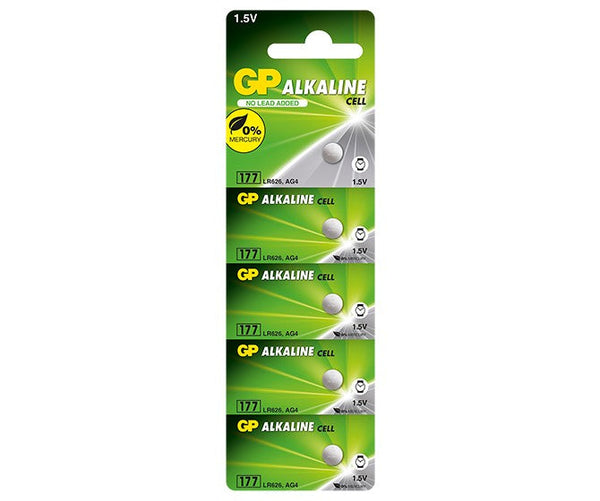 GP Alkaline Cell Battery - 177