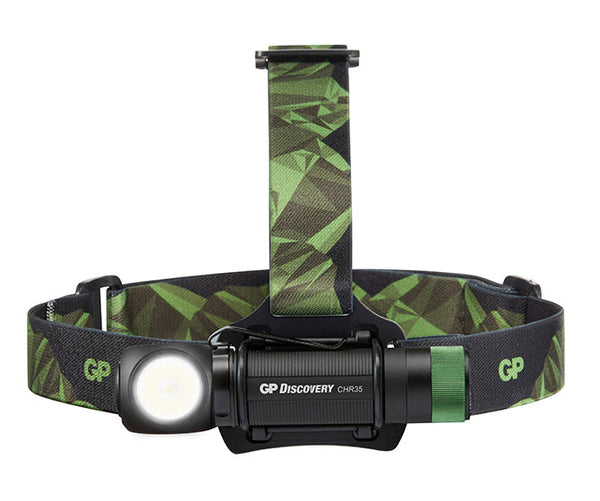 GP Discovery Headlamp Compact Multipurpose LED Headlamp & Flashlight - CHR35