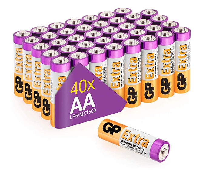 GP Extra Alkaline AA Batteries
