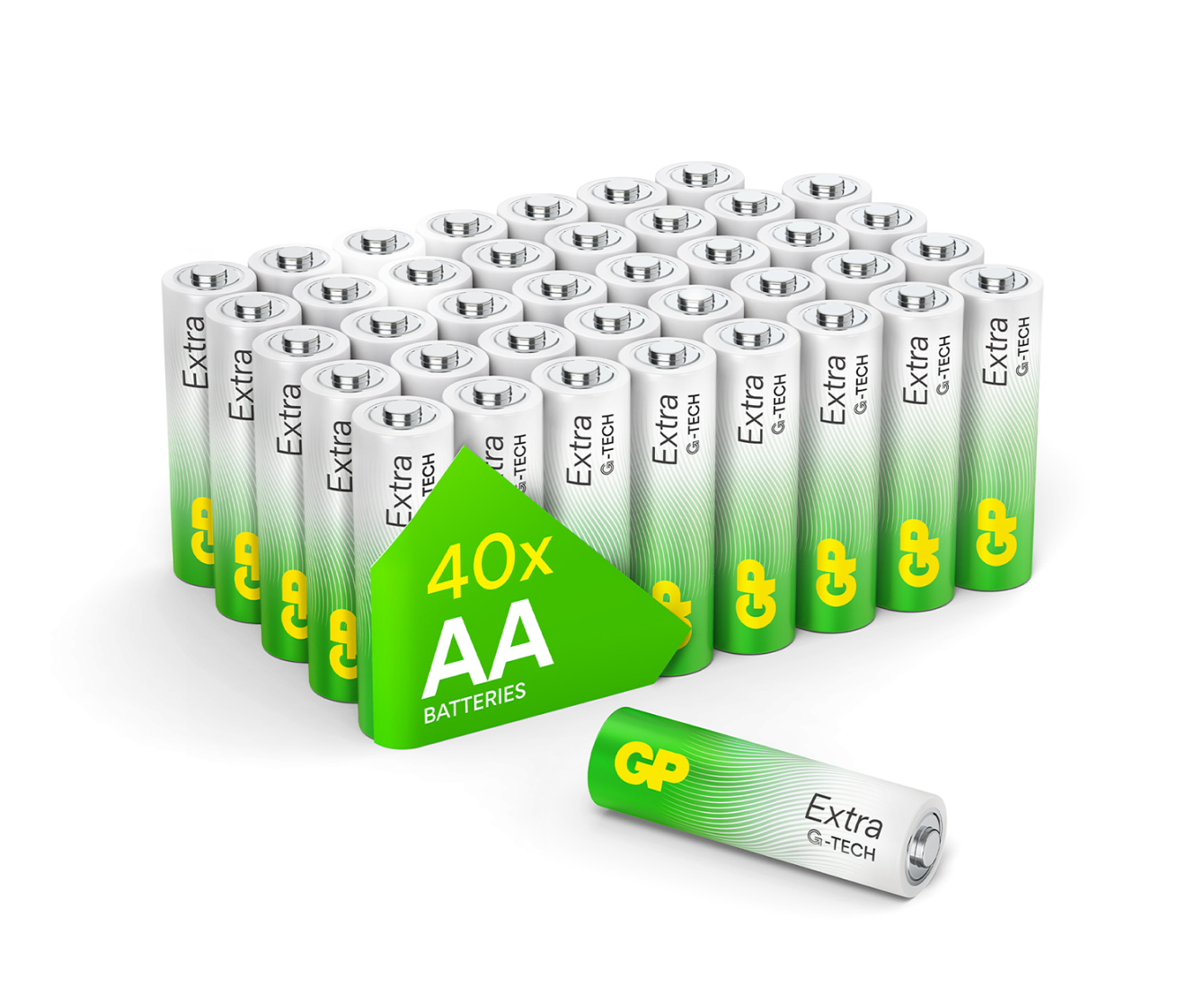 GP Extra Alkaline AA Batteries